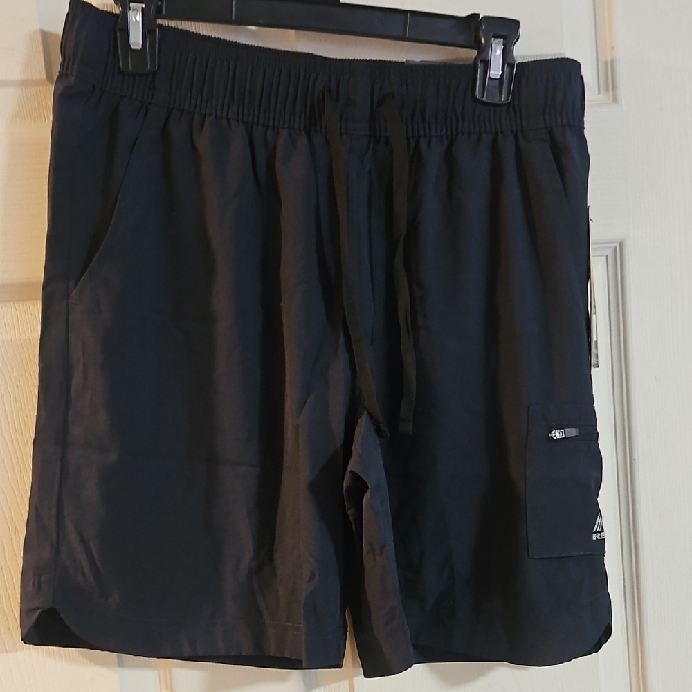 RBX MEN'S TRAINING SHORTS: BLACK: 7 IN INSEAM: NEW WITH TAGS: SIZE M